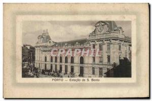 Postcard Old Porto Estacao S Bento