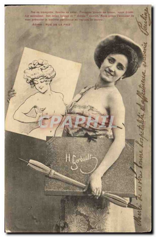 Old Postcard Fantasy Illustrator Gerbault