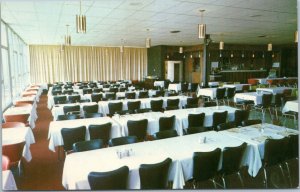 postcard Kingsville, Ontario, Canada - Lakeshore Terrace Hotel The Terrace Room