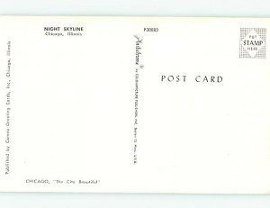 Unused Pre-1980 PANORAMIC VIEW Chicago Illinois IL hp3638