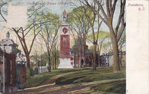 Rhode Island Providence Clock Tower Brown University