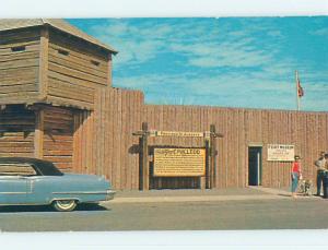 Unused Pre-1980 TOWN VIEW SCENE Ft. Fort Macleod Alberta AB p8127