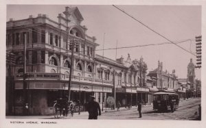 Hardware Store Victoria Avenue Wanganui New Zealand RPC Old Postcard
