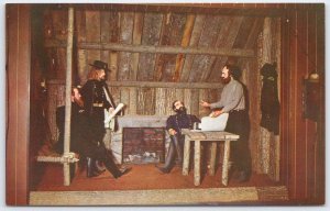 Gettysburg Civil War Wax Museum Northern Military Leaders Postcard
