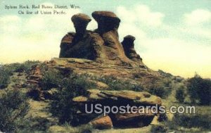 Sphinx Rock, Red Buttes District - Wyoming