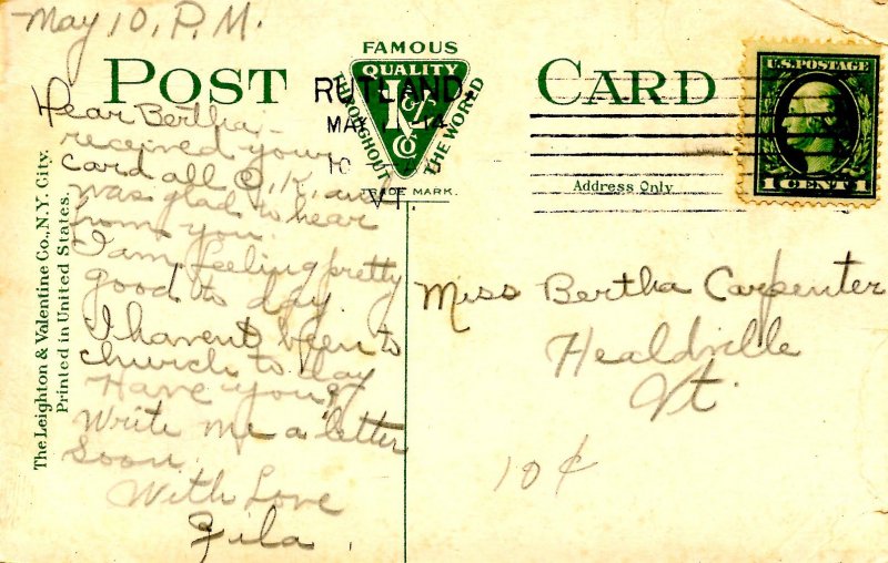 VT - West Rutland.  Marble Mills   