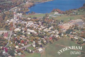 Aerial View of the Village of Sydenham, Ontario, Canada