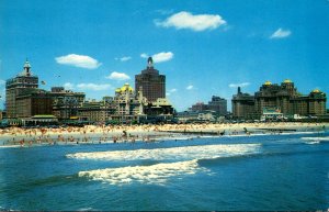 New Jersey Atlantic City Skyline 1961