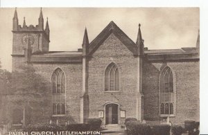Sussex Postcard - Littlehampton Parish Church   2476