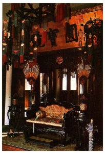 The Interior Principal Room of Chu Xiu Gong Palace of Gathering China Postcard