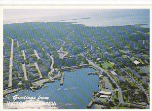 Canada Aerial View Victoria British Columbia