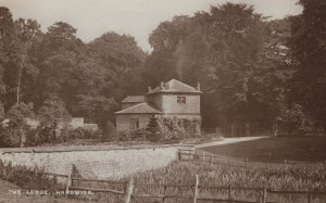 Hardwick Lodge Leicester Farm WW1 1918 Real Photo Postcard