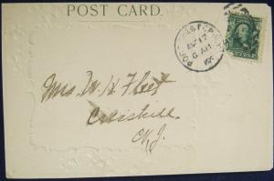 Westchester Avenue Port Chester NY Embossed 1905