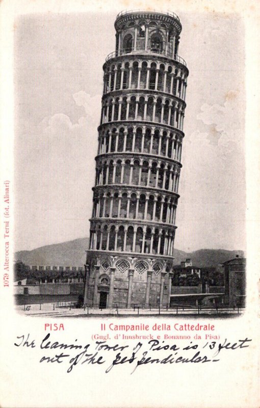 Italy Pisa Il Campanile della Cattedrale The Leaning Tower