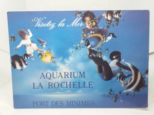 Aquarium De La Rochelle Port Des Mimes France Vintage Postcard