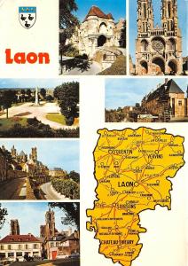 BR15758 Laon map cartes geographiques  france
