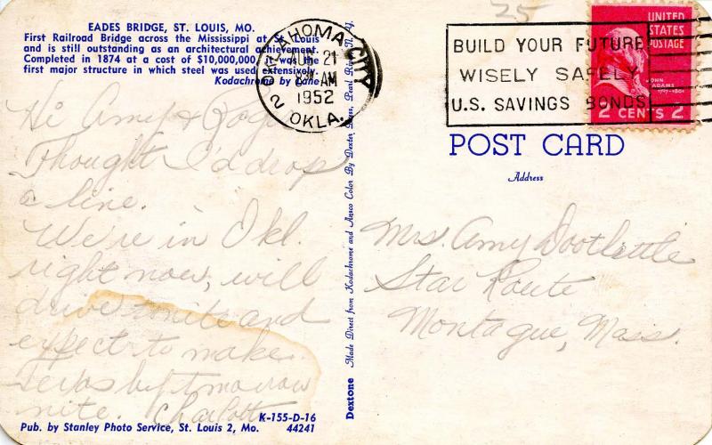 MO - St Louis. Eades Bridge