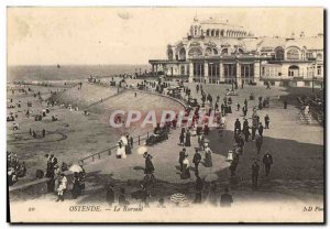 Old Postcard Ostend Kursaal