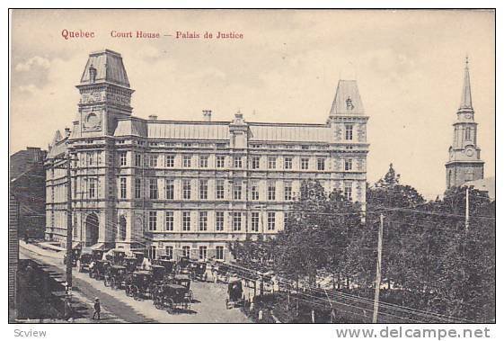 Air view, Court House, Quebec, Canada, 00-10s