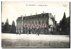 Old Postcard Bourges The Hotel de Ville