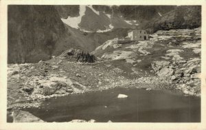 Slovakia Vysoké Tatry Téryho Chata Vysoke Vintage RPPC 07.59