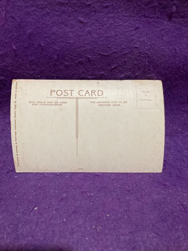 England Clock Wells Cathedral unposted