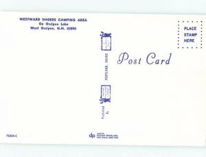 Unused Pre-1980 CAMP SCENE West Ossipee New Hampshire NH c3633@