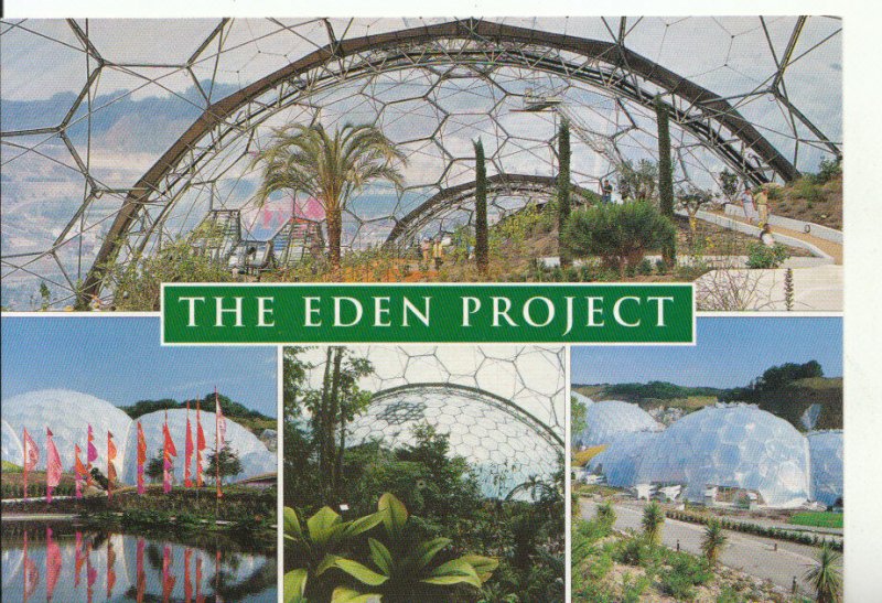 Cornwall Postcard - The Eden Project - Near St Austell - Ref 18020A