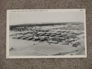 LOOKING EAST OVER PINE CAMP PROJECT AREAS 7 & 6, UNUSED VINTAGE CARD