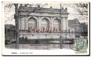 Old Postcard Paris Musee Galliera