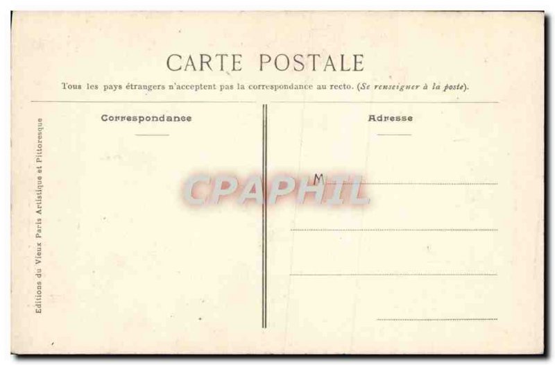 Old Postcard Musee Des Arts Decoratifs Cotes Safe stalls and statue
