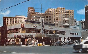 Greyhound Bus Detroit, Michigan, USA 1955 