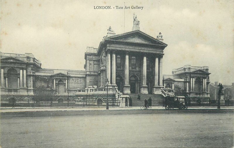 England London Postcard Tate Art Gallery