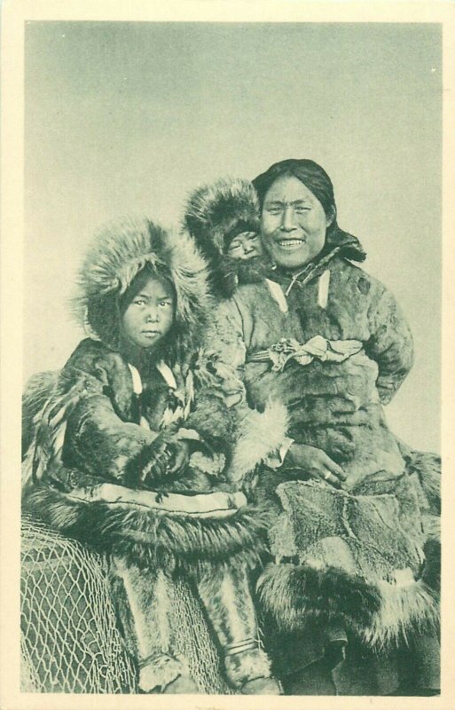 Arctic Ocean Life family social history Alaska Christian eskimo mother children