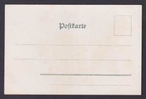 Vinatga postcard GERMANY, Seasons, October, Boy picking grapes