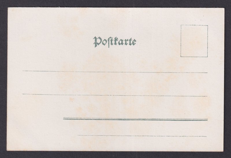 Vinatga postcard GERMANY, Seasons, October, Boy picking grapes