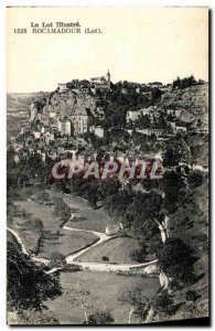 Old Postcard Rocamadour