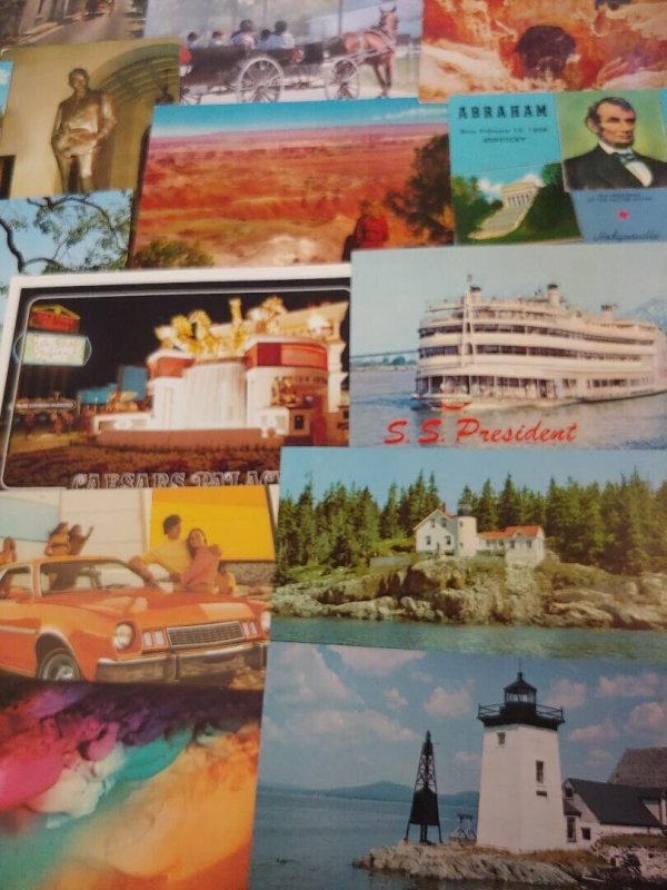 Huge Lot of Vintage and Antique Postcards! 400+ Mixed US Postcards, 4+ Lbs!