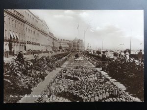 Sussex: Eastbourne, Carpet Gradens c1923 RP - Old Postcard