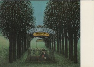 Art Postcard - German, US American Painter Jan Balet - Orphee RR13195