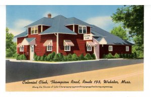 MA -  Webster. Colonial Club on Thompson Road