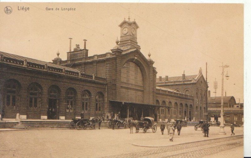 Belgium Postcard - Liege - Gare De Longdoz - Ref 6028A
