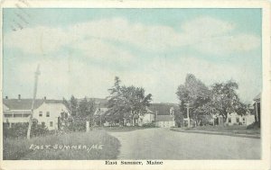 c1920 Postcard; East Sumner ME General View Oxford County Posted