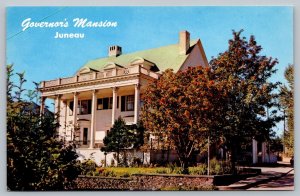 Postcard Governors Mansion Juneau Alaska AK The State Capital 49th State