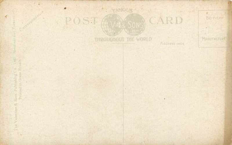 c1907 Postcard; Bruce Ave. Baptist Church, Windsor, Ontario Canada unposted