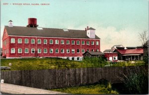 Postcard Woolen Mills in Salem, Oregon