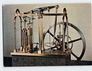 Postcard Watchmaker's Model of a Beam Engine Chadburn 1830 Levens Hall