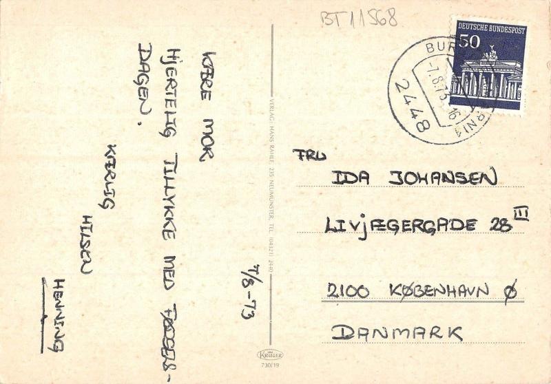 BT11568 fehmarn train ship bateaux        Germany