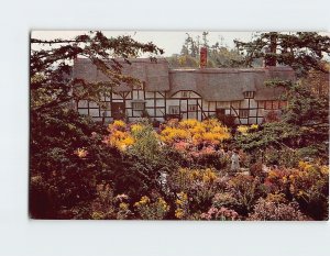 Postcard Anne Hathaway's Cottage and Garden Olde England Inn Victoria BC Canada