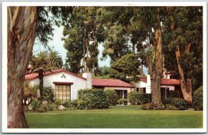 1961 One Of The 18 Secluded Cottages Montecito California CA Posted Postcard